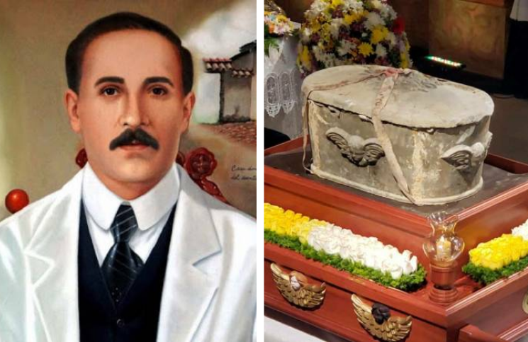 Exhumaron los restos del médico José Gregorio Hernández, próximo beato