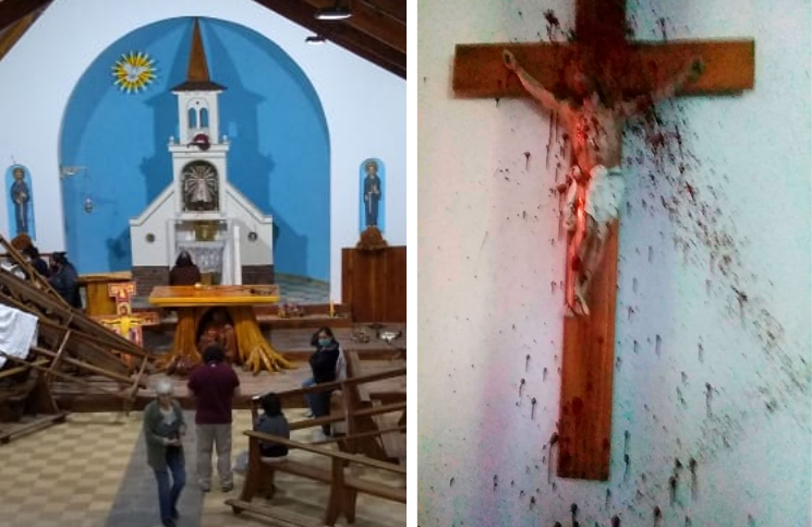 Grupo indígena golpea a sacerdote, invade parroquia y toma de rehén a fraile franciscano