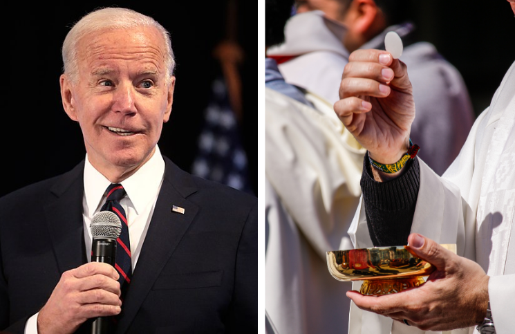 Un sacerdote le negó la comunión a Joe Biden, ¿sabes por qué?
