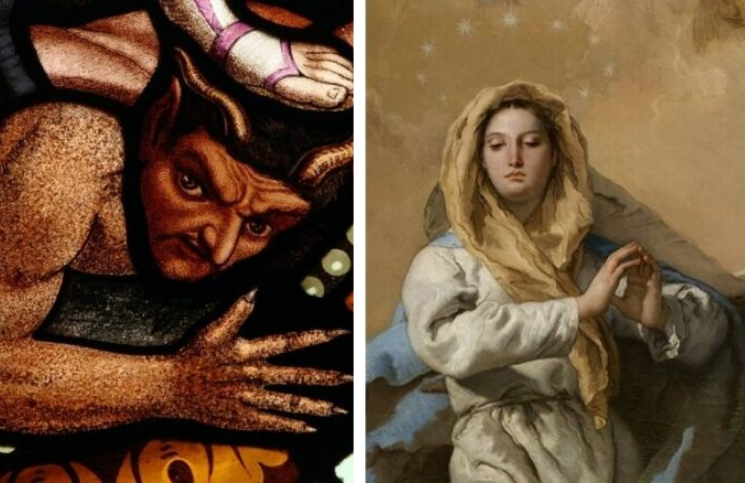 El día en que hasta el diablo alabó la Inmaculada Concepción de María