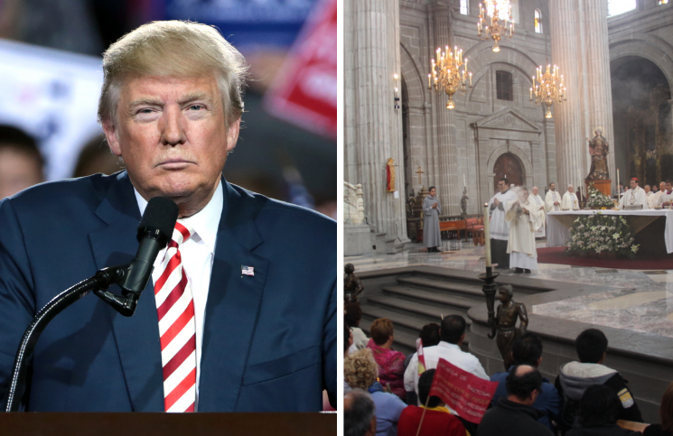 Donald Trump: "Una sociedad sin religión no puede prosperar"
