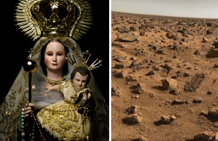 Conoce la historia de cómo la Virgen María llegó a Marte
