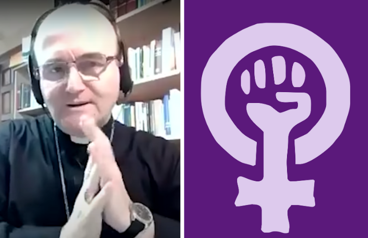 Obispo explica por qué el feminismo "promete liberar pero esclaviza"