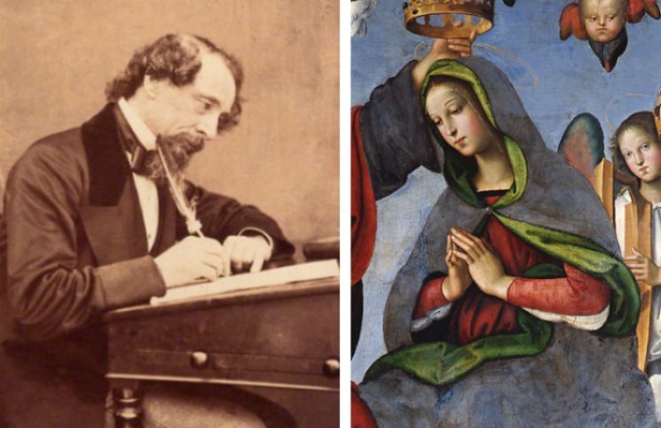 Cuando la Virgen María visitó una noche al escritor Charles Dickens
