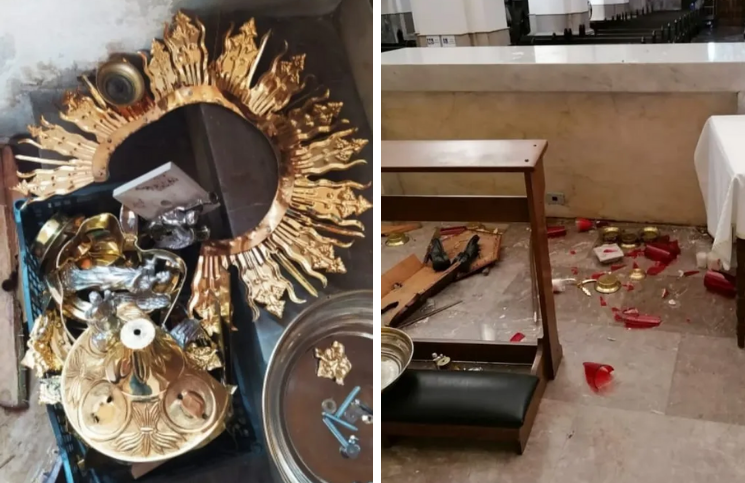 Terrible profanación de Eucaristía en una catedral de México