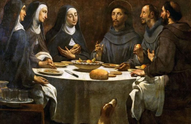Cuando Santa Clara de Asís alimentó a todo un convento con un solo pan