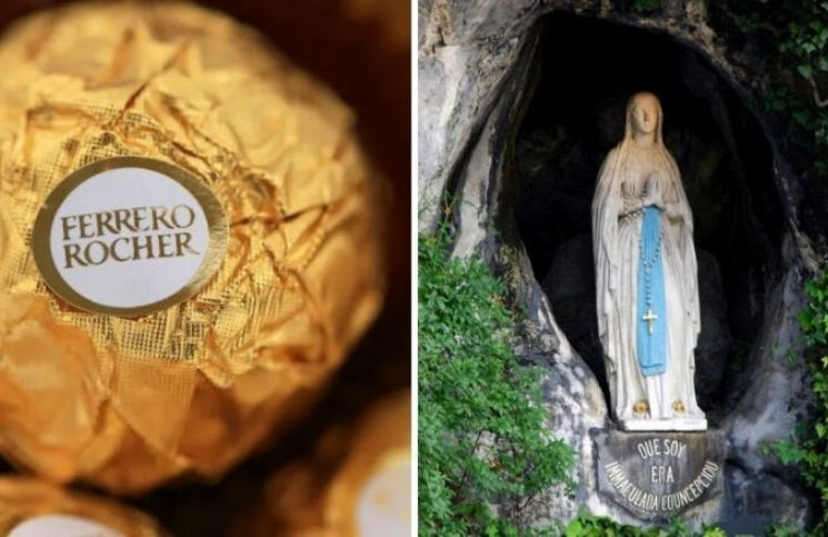 El chocolate Ferrero Rocher y la fascinante relación con una aparición de la Virgen María