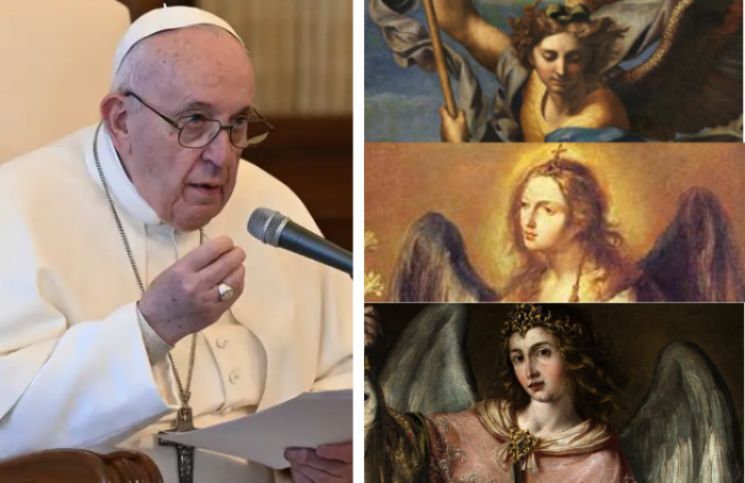 Así el Papa Francisco explicó como recurrir a los Santos Arcángeles para obtener su ayuda