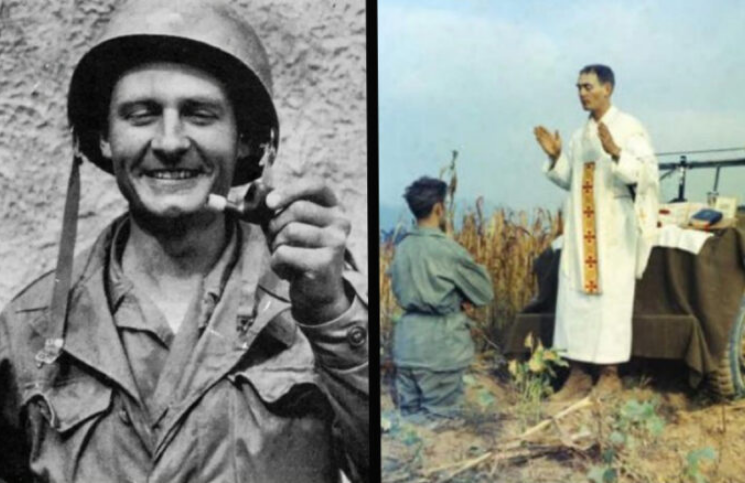 El sacerdote héroe de guerra que podría ser declarado santo