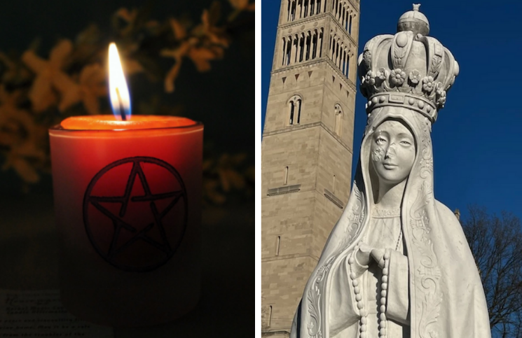 Sacerdote afirma que los satanistas están detrás de los ataques a las imágenes sagradas