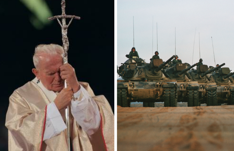 Reza esta oración de San Juan Pablo II por la paz en Ucrania