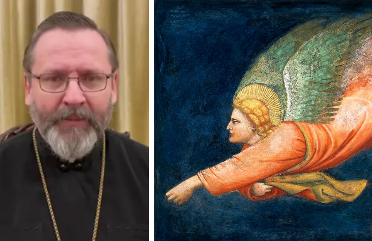 Arzobispo católico: Muchos ven "ángeles luminosos" sobre Ucrania