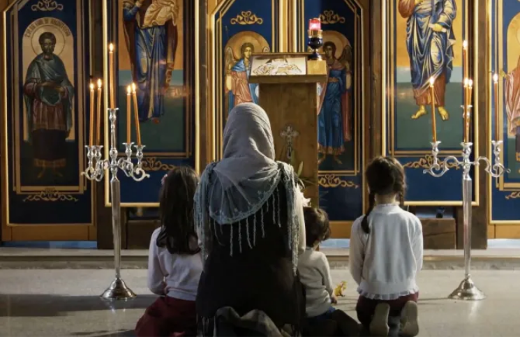 Periodista católica en Kiev: "Creo que estoy sosteniendo la mano de María"