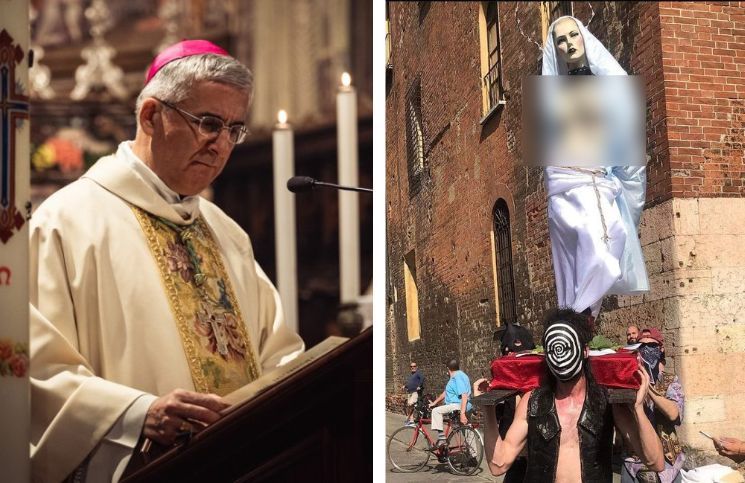 Obispo repudia profanación de imagen de la Virgen en marcha del orgullo gay