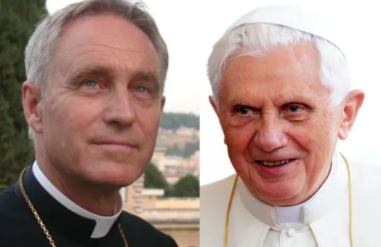 El comentario de Benedicto XVI sobre el fin de su vida que emocionó a un arzobispo