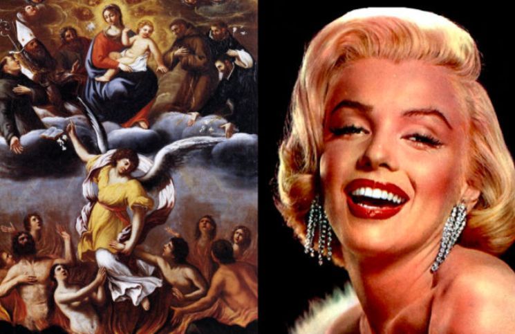 ¿Marilyn Monroe en el purgatorio? La revelación de una conductora de TV católica