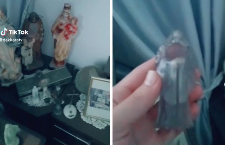 [Video] Creía que era un santo y le rezó 15 años, pero su nieto descubrió otra cosa