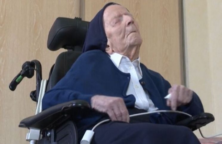 Fallece la hermana André, la persona más anciana del mundo