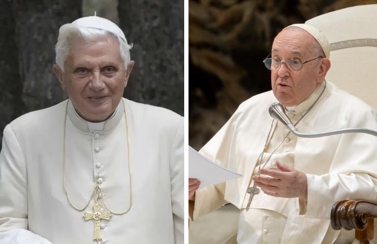 Papa Francisco revela sus sentimientos hacia Benedicto XVI en su última entrevista
