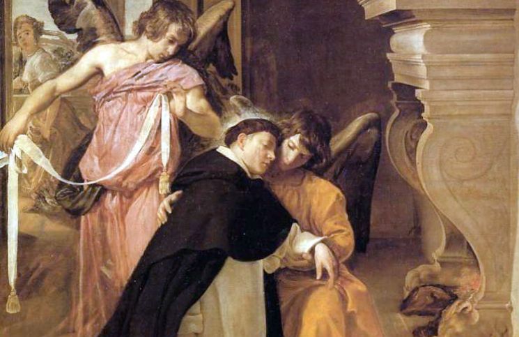 La extraordinaria historia por la Santo Tomás de Aquino fue llamado "Doctor Angélico"