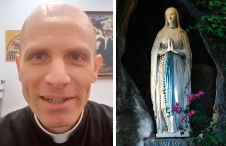 Sacerdote con tumor cerebral asegura que fue sanado en Lourdes