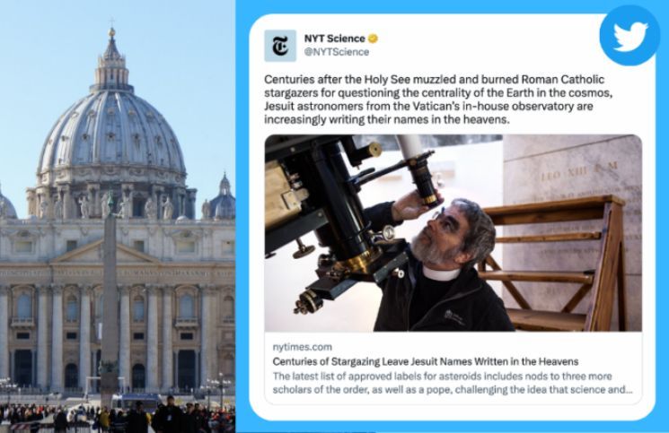 New York Times afirma que la Santa Sede quemó astrónomos católicos y recibe críticas