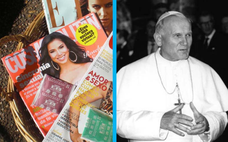 Cosmopolitan cita a San Juan Pablo II en defensa del sexo dentro del matrimonio