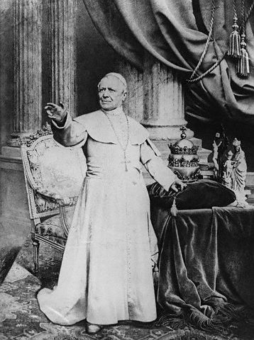 ca. 1865, Vatican City --- Pope Pius IX --- Image by © Hulton-Deutsch Collection/CORBIS
