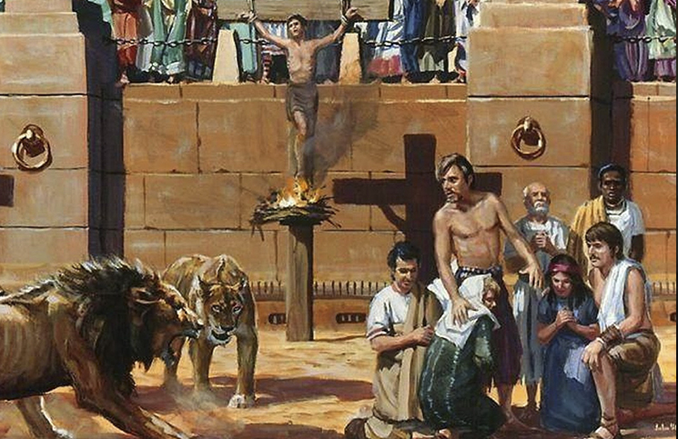 Las últimas palabras de los primeros mártires cristianos antes de morir por Cristo